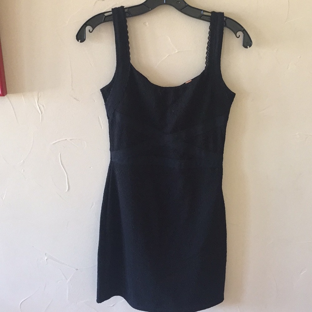 Black cocktail dress